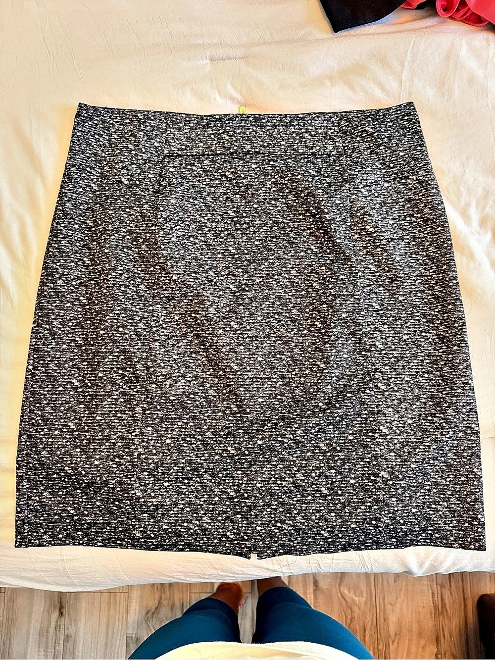 Michael Kors Metallic Abstract Pencil Skirt Size Large